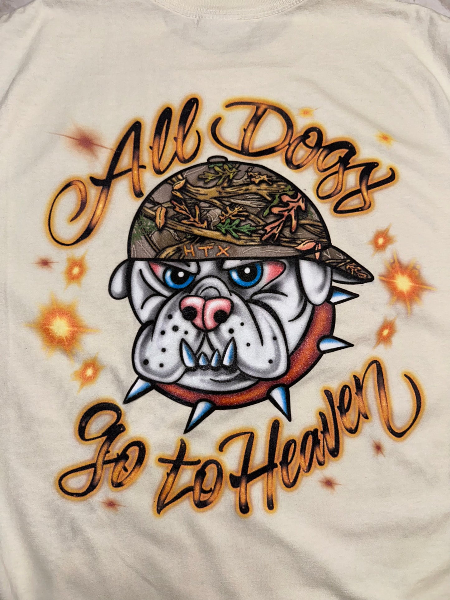 Camo Bully - Cream